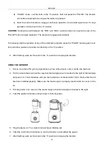 Предварительный просмотр 16 страницы Yoer JB03S TITANO Instruction Manual