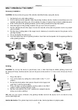 Preview for 16 page of Yoer MG01S GRINDO Manual