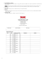 Предварительный просмотр 4 страницы Yoke N-621 Instructions And Warning Information