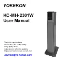 Предварительный просмотр 1 страницы Yokekon KC-MH-2301W User Manual