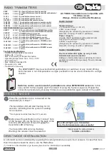 Предварительный просмотр 2 страницы Yokis 5454401 Quick Start Manual