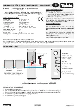 Предварительный просмотр 17 страницы Yokis MFP6ARP Manual