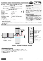 Предварительный просмотр 25 страницы Yokis MFP6ARP Manual