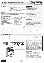 Предварительный просмотр 17 страницы Yokis MTR2000ERX Manual