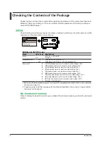 Preview for 4 page of YOKOGAWA 2553A User Manual