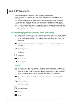 Preview for 6 page of YOKOGAWA 2553A User Manual