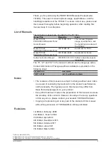 Preview for 3 page of YOKOGAWA 701924 User Manual