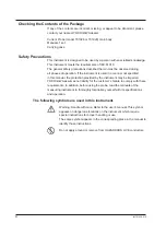 Preview for 4 page of YOKOGAWA 701928 User Manual