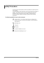 Preview for 5 page of YOKOGAWA 704420 User Manual