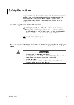 Preview for 4 page of YOKOGAWA 731010 User Manual