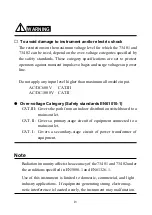 Preview for 6 page of YOKOGAWA 734 01 User Manual