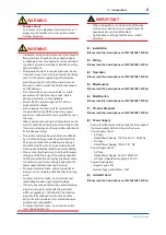 Preview for 3 page of YOKOGAWA ADMAG AXG Series User Manual