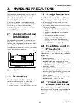 Предварительный просмотр 6 страницы YOKOGAWA AE100D Instruction Manual