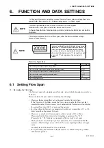 Preview for 73 page of YOKOGAWA AE100D Instruction Manual