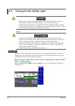 Предварительный просмотр 110 страницы YOKOGAWA AQ1200A User Manual