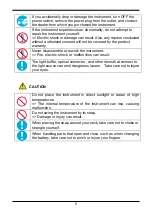 Preview for 8 page of YOKOGAWA AQ2160-01 User Manual