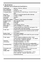 Preview for 9 page of YOKOGAWA AQ2160-01 User Manual