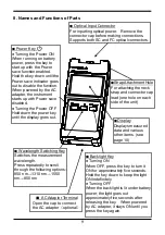 Preview for 11 page of YOKOGAWA AQ2160-01 User Manual