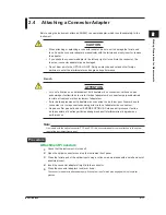 Preview for 35 page of YOKOGAWA AQ6150B Getting Started Manual