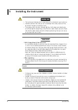 Preview for 24 page of YOKOGAWA AQ6373B Getting Started Manual