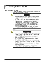 Preview for 30 page of YOKOGAWA AQ6373B Getting Started Manual