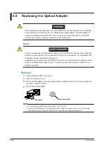 Предварительный просмотр 186 страницы YOKOGAWA AQ7280 OTDR User Manual