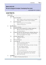 Preview for 8 page of YOKOGAWA av550g User Manual