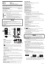 YOKOGAWA CA12E User Manual предпросмотр