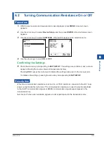 Предварительный просмотр 98 страницы YOKOGAWA CA500 User Manual