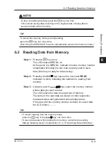 Предварительный просмотр 75 страницы YOKOGAWA CA51 HANDY CAL User Manual