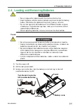 Предварительный просмотр 34 страницы YOKOGAWA CA550 Getting Started Manual