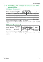 Preview for 48 page of YOKOGAWA CA550 Getting Started Manual