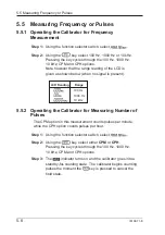 Предварительный просмотр 61 страницы YOKOGAWA CA71 HANDY CAL User Manual