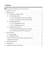 Предварительный просмотр 2 страницы YOKOGAWA CL150 User Manual