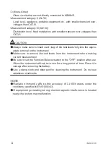 Предварительный просмотр 5 страницы YOKOGAWA CL150 User Manual