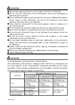 Preview for 4 page of YOKOGAWA CL155 User Manual