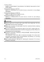 Preview for 5 page of YOKOGAWA CL155 User Manual