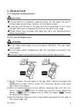 Предварительный просмотр 8 страницы YOKOGAWA CL250 User Manual