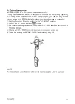 Предварительный просмотр 16 страницы YOKOGAWA CL250 User Manual