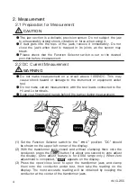 Предварительный просмотр 9 страницы YOKOGAWA CL255 User Manual