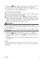 Предварительный просмотр 14 страницы YOKOGAWA CL255 User Manual