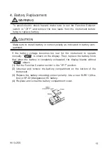 Предварительный просмотр 20 страницы YOKOGAWA CL255 User Manual