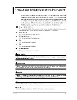 Preview for 7 page of YOKOGAWA CW120 User Manual