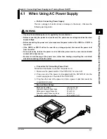 Preview for 33 page of YOKOGAWA CW120 User Manual