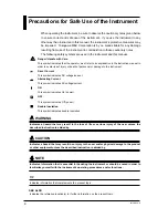 Preview for 6 page of YOKOGAWA CW140 User Manual