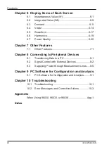 Preview for 5 page of YOKOGAWA CW500 User Manual