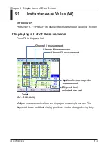 Preview for 83 page of YOKOGAWA CW500 User Manual