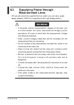 Preview for 123 page of YOKOGAWA CW500 User Manual