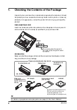 Предварительный просмотр 5 страницы YOKOGAWA Datum Y XL100 User Manual