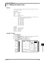 Preview for 207 page of YOKOGAWA DL716 User Manual